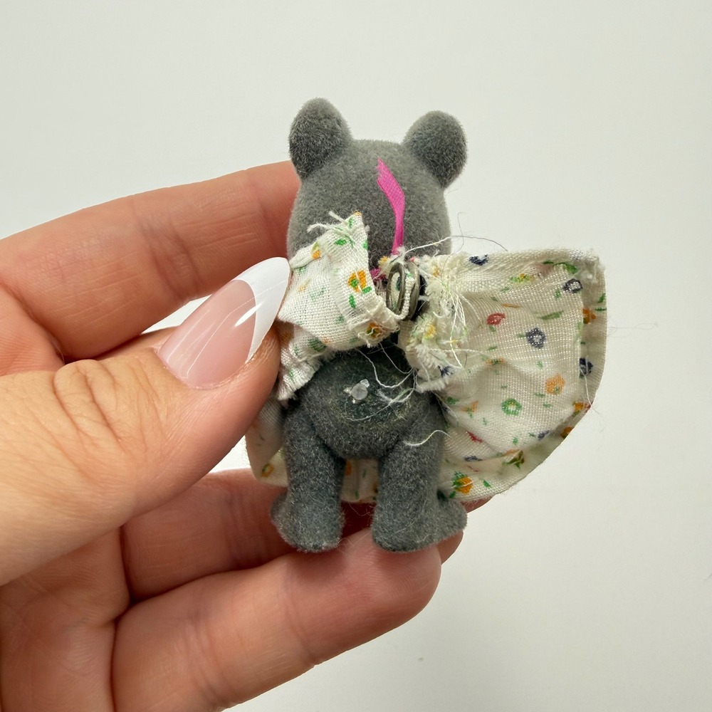 Vintage Sylvanian Family/Calico Critters Thistlethorn Mouse Family Set of 4 - Picture 11 of 12